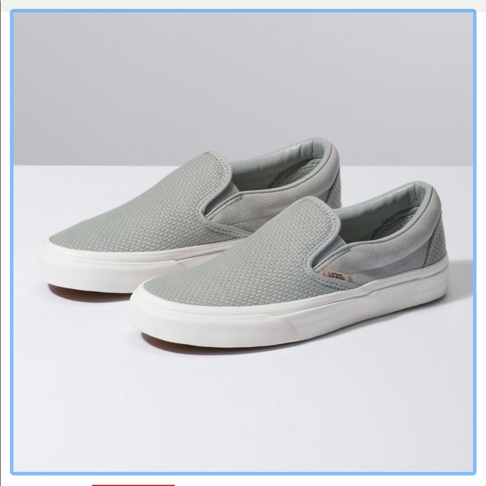 Used Vans slip ones woven
